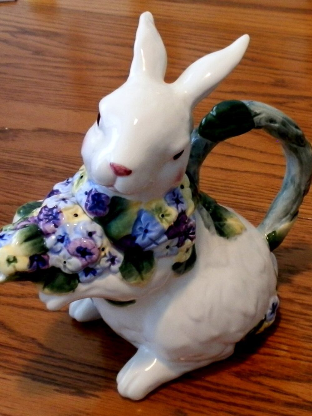 Vintage House of Zog Ceramic Bunny Pitcher/Teapot/Creamer